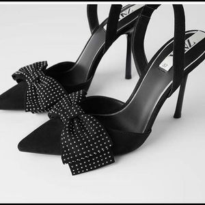 ZARA Bow Pumps